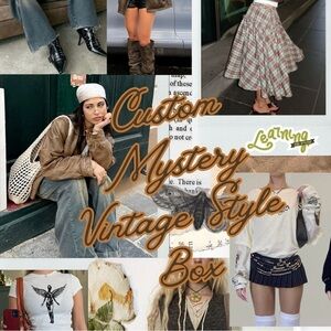 Mini Moodboard Box – Custom Curated Vintage Based on Your Pinterest (Small)